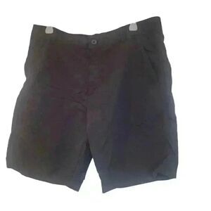 Outdoor Life Men's Black Nylon Hiking Shorts EUC sz 36